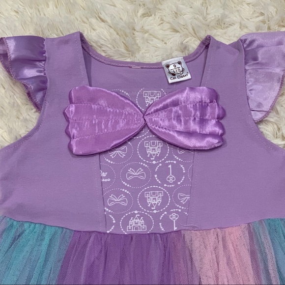 🆕 Ariel Mermaid Dress Tulle Toddler 12-18M Disney - Picture 2 of 4